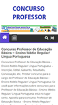 Mobile Screenshot of concursoprofessor.org